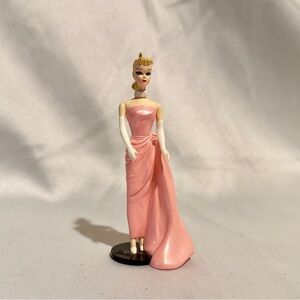 Vintage Hallmark Keepsakes Barbie Ornament 1996 Pink Dress-2/$20